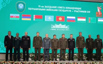 В Манасе состоялось 91-е заседание Совета командующих пограничными войсками СНГ