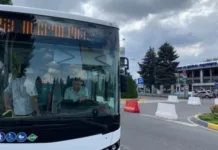 Автобус №153 до аэропорта «Манас» теперь курсирует и ночью