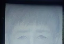 Примерный фоторобот подозреваемого в двойном убийстве в Бишкеке. Он составлен со слов очевидцев