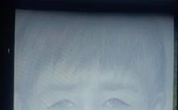 Примерный фоторобот подозреваемого в двойном убийстве в Бишкеке. Он составлен со слов очевидцев