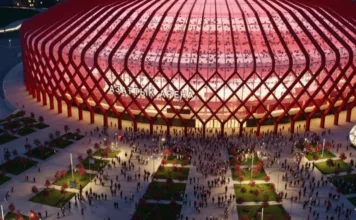 Строящийся в Бишкеке стадион назвали “Азаттык Арена”, сообщили в Управделами президента