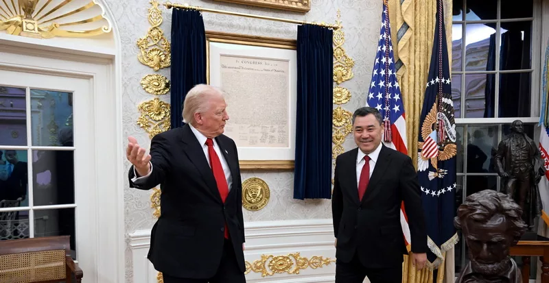 2025 11 07 08 37 05 557104 садыр жапаров провел переговоры с дональдом трампом