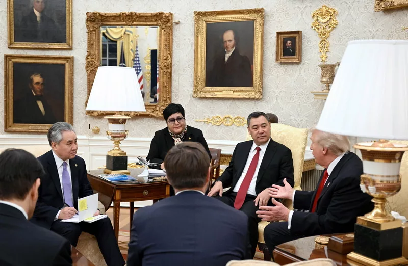 2025 11 07 08 37 08 728584 садыр жапаров провел переговоры с дональдом трампом