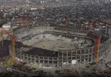 Новый стадион «Азаттык Арена»