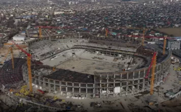 Новый стадион «Азаттык Арена»