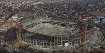 Новый стадион «Азаттык Арена» Главная