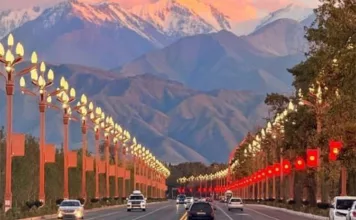 В Бишкеке открыли отремонтированный участок проспекта Ч.Айтматова