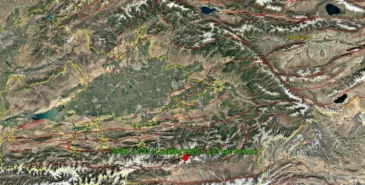 Утром в Кыргызстане произошло землетрясение силой 3 балла Главная