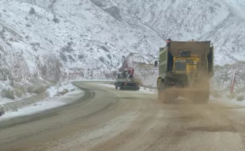 На перевалах продолжает действовать временное ограничение для грузовиков