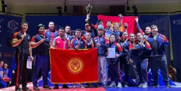 Сборная Кыргызстана заняла I место на чемпионате Европы по мас-рестлингу Главная