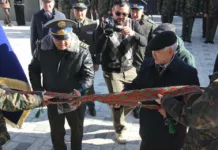 Ташиев открыл новое здание Тонского районного отделения ГКНБ КР