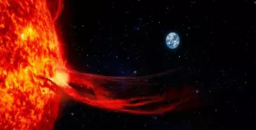 На Земле началась сильная магнитная буря Главная