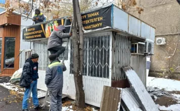 В Бишкеке проводится рейд против незаконной рекламы