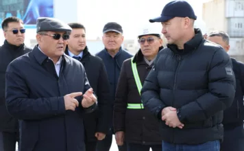 В Балыкчы строят 12-этажные дома, с ходом работ ознакомился Ташиев