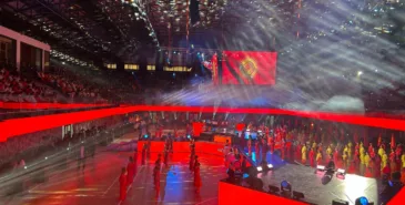 Малая арена в Бишкеке будет называться «Жаштык» («Молодость»), объявил Садыр Жапаров на церемонии открытия Главная