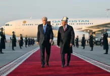 Токаев прибыл в Бишкек на саммит ОДКБ