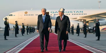 Токаев прибыл в Бишкек на саммит ОДКБ Главная