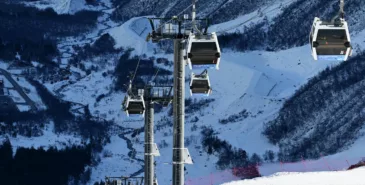 В природном парке Ала-Арча показали, как выглядит новая канатная дорога Главная