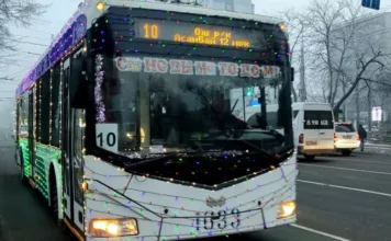 В новогоднюю ночь общественный транспорт в Бишкеке будет работать до 3 часов ночи