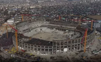 Новый стадион в столице получит название «Бишкек Арена» вместо ранее планировавшегося «Азаттык Арена»