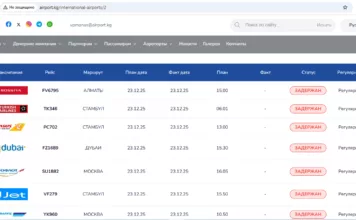 В аэропорту «Манас» снова туман, рейсы задерживают