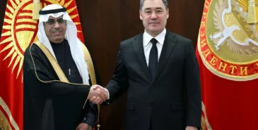 Садыр Жапаров принял посла Аравии по случаю завершения его дипломатической миссии Главная