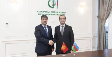 Кыргызстан и Азербайджан намерены увеличить товарооборот и запустить совместные проекты Главная