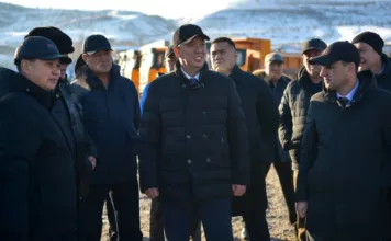 Айбек Джунушалиев дал старт проекту по строительству Восточной объездной дороги