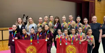 Кыргызстанские гимнастки взяли золото на турнире Shoin Cup в Японии Главная