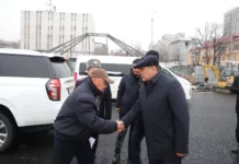 Ташиев поручил демонтировать конструкции, сужающие проспект Чуй