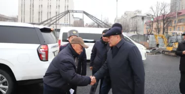 Ташиев поручил демонтировать конструкции, сужающие проспект Чуй Главная