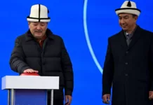 В Кыргызстане запустили крупный завод, который в год может производить до 10 млн квадратных метров гипсокартона