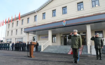 Ташиев открыл новое здание спецподразделения «Альфа». Рядом начали строить спорткомплекс