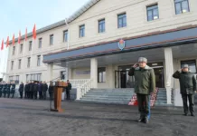 Ташиев открыл новое здание спецподразделения «Альфа». Рядом начали строить спорткомплекс