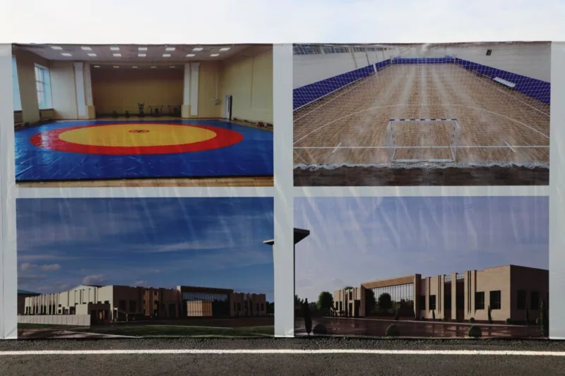 Photo 2025 12 25 15 22 25 ташиев открыл новое здание спецподразделения "альфа". Рядом начали строить спорткомплекс