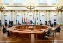 Садыр Жапаров принял участие в неформальной встрече глав государств — участников СНГ в Санкт-Петербурге