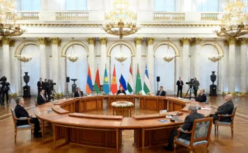 Садыр Жапаров принял участие в неформальной встрече глав государств — участников СНГ в Санкт-Петербурге