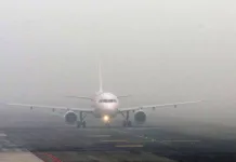 Из-за густого тумана 15 рейсов не смогли вовремя приземлиться в аэропорту «Манас»