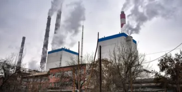 ТЭЦ Бишкека переведена на усиленный режим Главная