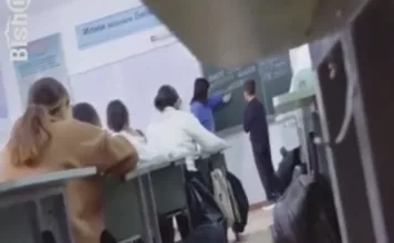 Уволили учительницу, побившую ученика школы №87 Бишкека