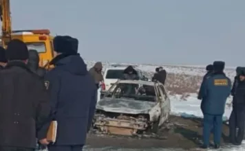 Тела парня и девочки нашли в сгоревшей машине. Возбуждено дело по статье «Убийство»