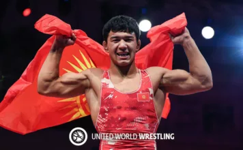 Билол Шарип уулу завоевал золото по вольной борьбе в Турции