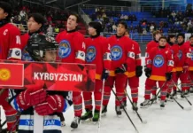 Молодежная сборная Кыргызстана по хоккею U-20 одержала вторую победу на ЧМ