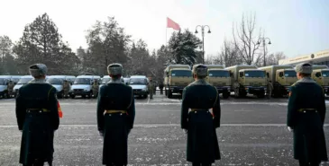 Кыргыз армиясы 81 жаңы унаа жана атайын техникалар тапшырылды Главная