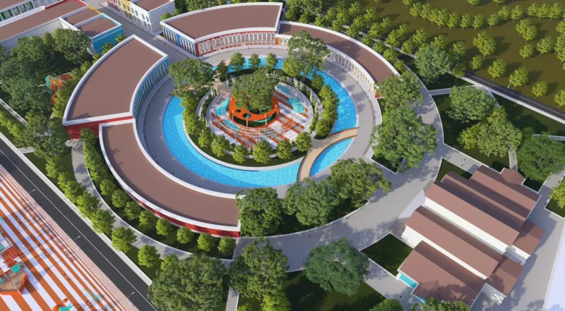 4d798a3a c1af 460a 9046 7cc5d0a91097 талас шаарында “баластан” заманбап оюн-зоок борборунун курулушу жүрүүдө