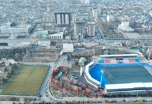 В Оше ГКНБ вернул государству часть территории центрального стадиона