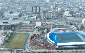 В Оше ГКНБ вернул государству часть территории центрального стадиона