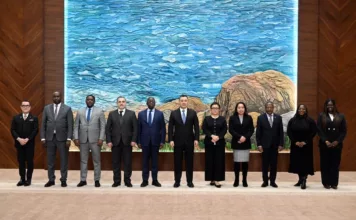 Садыр Жапаров принял постоянных представителей иностранных государств при ООН