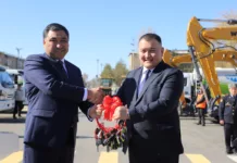 Талас облусуна ата мекендик өндүрүштөгү 42 атайын техника тапшырылды