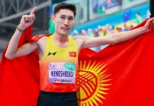 Нурсултан Кенешбеков установил 6 рекордов Кыргызстана